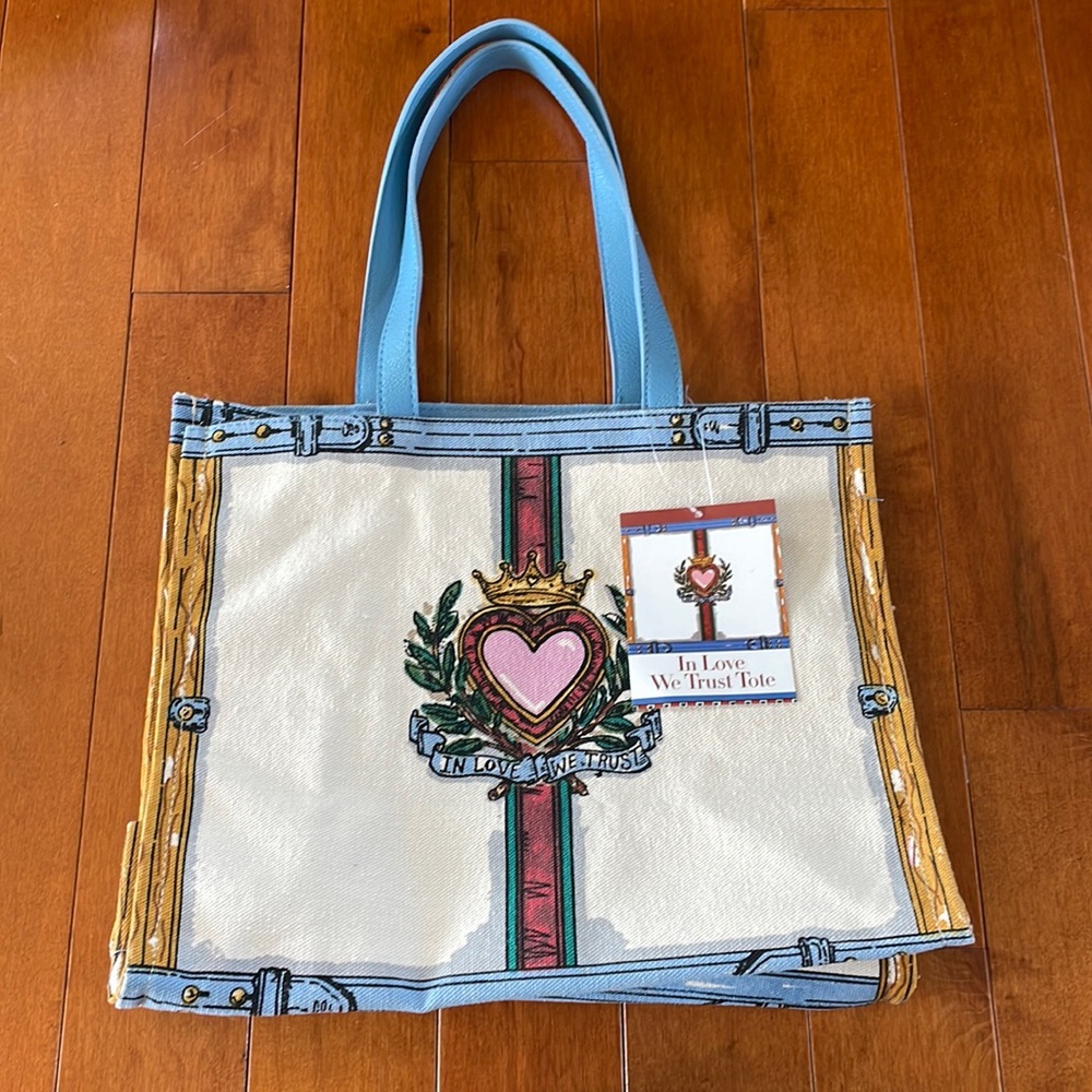 Brighton In Love We Trust tote bag